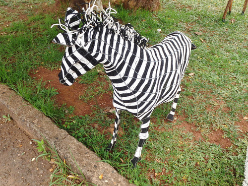 Bead Work - Zebra.